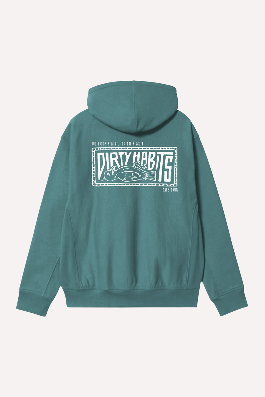 Bird Hoodie - Emerald