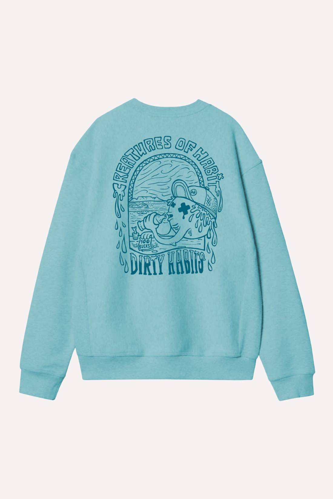 Creature Sweater - Evergreen Pigment