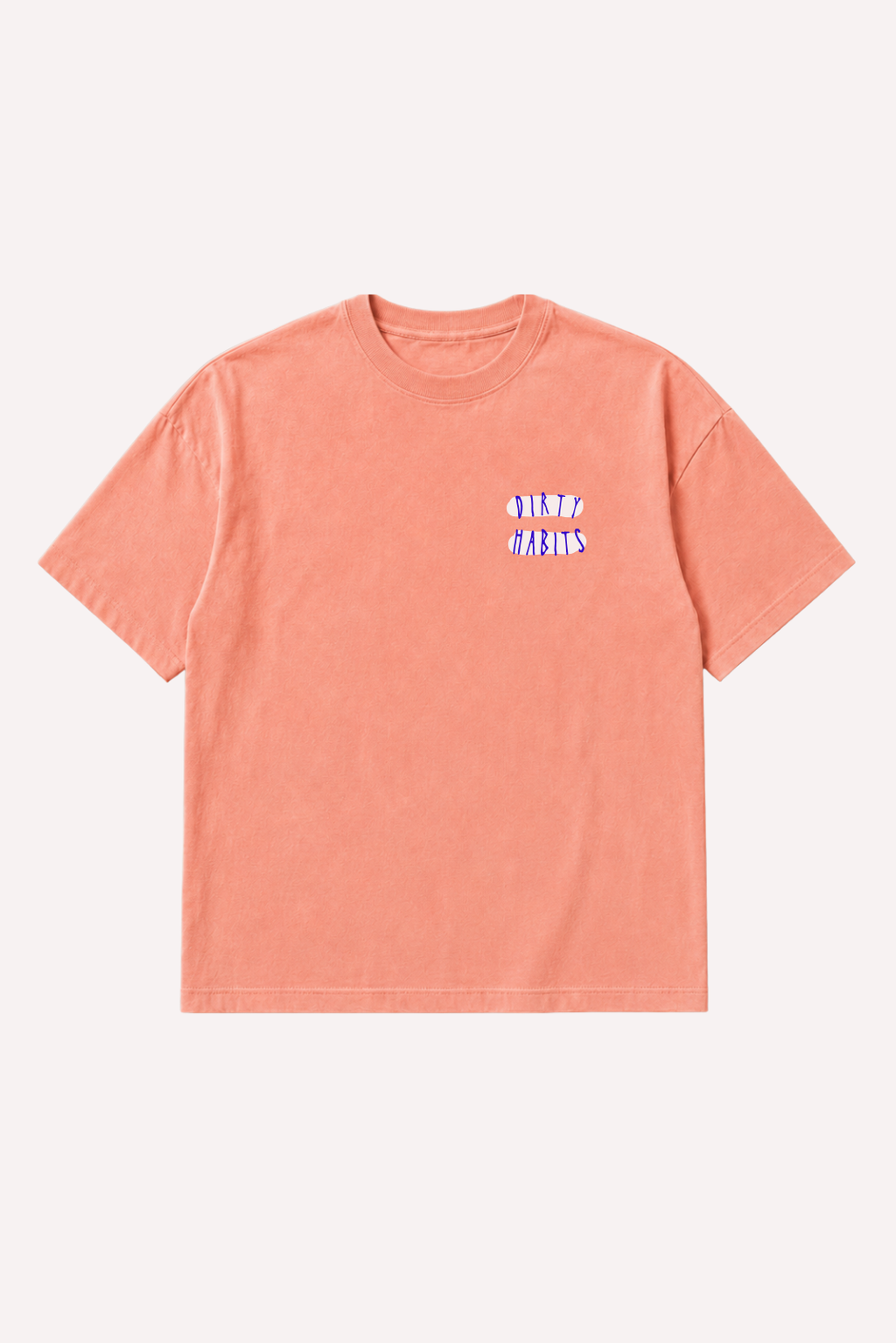 Jaws OVERSIZE Tee - Apricot Pigment