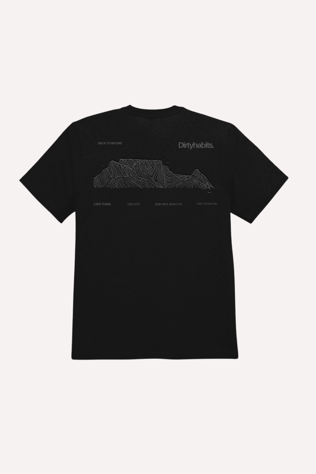 Peak Tee Black STD